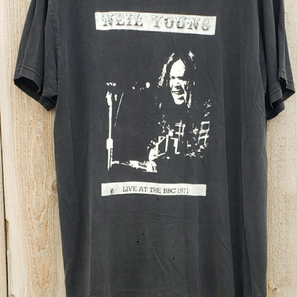 neil young t shirts vintage